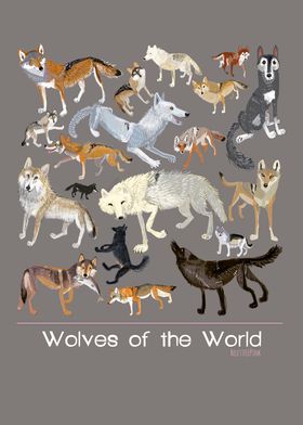 wolves of the World
