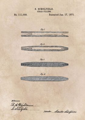 patent Scholfield Cigar fi