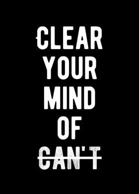 Clear Your Mind Of Cant