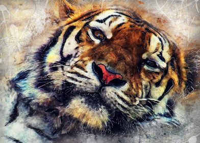 Tiger art