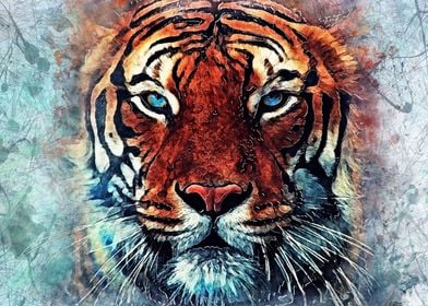 Tiger art