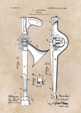 patent Amundson Violin 190