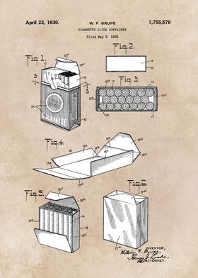 patent Grupe Cigarette sli