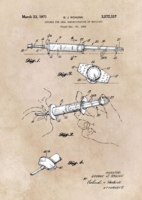 patent Schunk Syringe for 