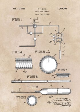 patent Ball Heart pump can