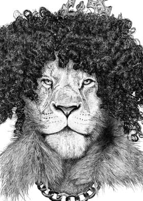 The Bling King Lion
