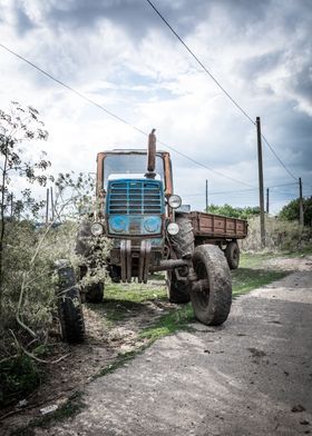 Old tractor