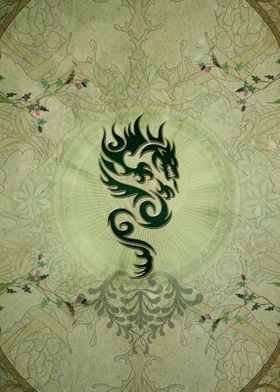 The green chinese dragon