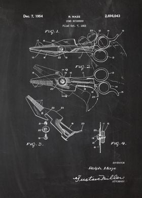 1953 Comb Scissors