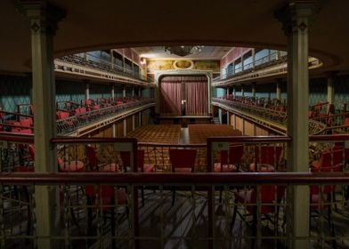 Abandoned theatre