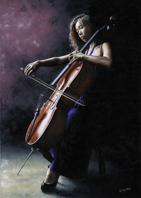Emotional Cellist