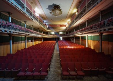 Abandoned theatre