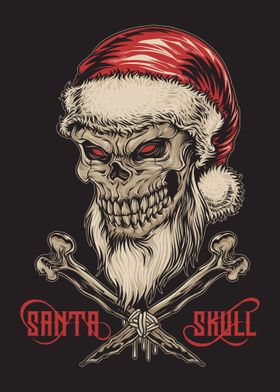 Santa Skull