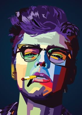 James Dean WPAP Pop Art