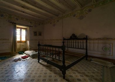 Abandoned bedroom