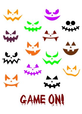Halloween Scary Faces