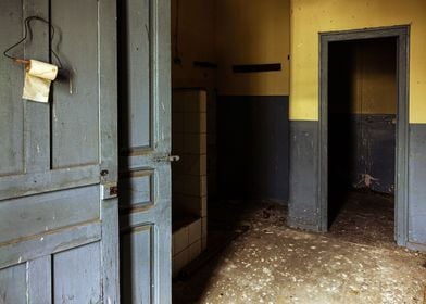 Abandoned toilet