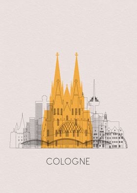 Cologne Skyline