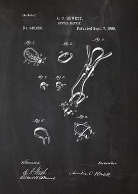 1886 Dental Matrix