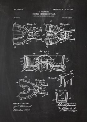 1903 Dental Tray