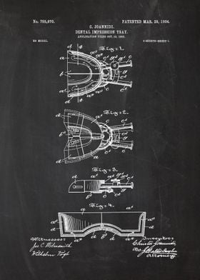 1903 Dental Tray