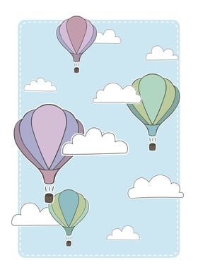 Flying balloons