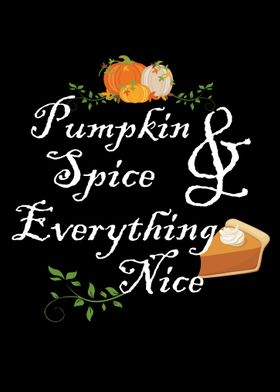 Everything pumpkin spice