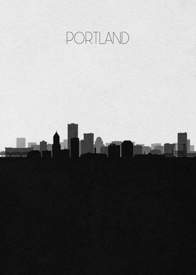 Portland Skyline, Oregon