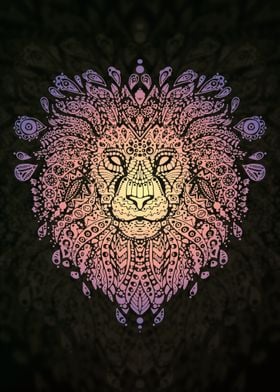 Lion Mandala