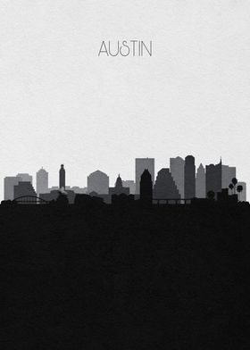 Austin Skyline, Texas