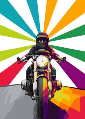 Classic Moto Illustration