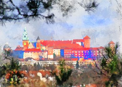 Cracow  Wawel castle