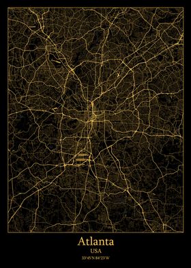 Black & Gold City Maps-preview-0
