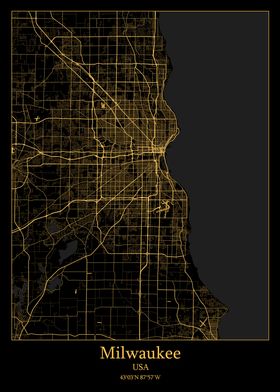 Black & Gold City Maps-preview-0