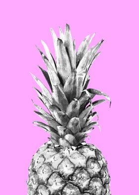 Black and White Pineapple