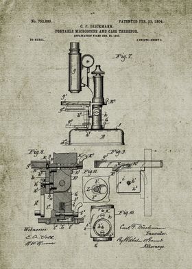 1903 Portable Microscope