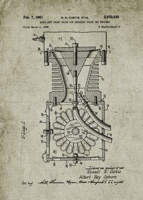 1958 Auxiliary Inlet Valve