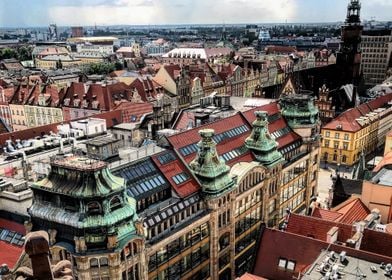 Wroclaw City Scape