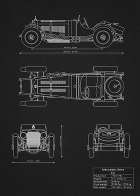 Mercedes SSL Blueprint