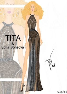 fashion illustration Tita