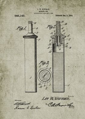 1908 Marking Pen