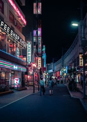 Ueno night walk