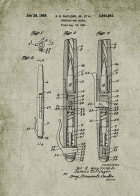 1954 Fountain Pen Pistol