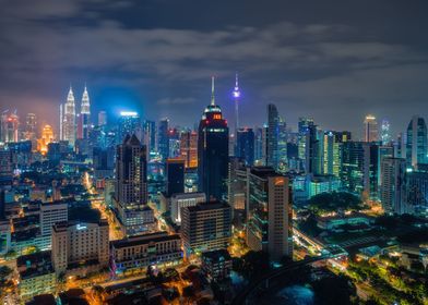 Kuala Lumpur by night