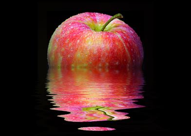 Reflection of An Apple