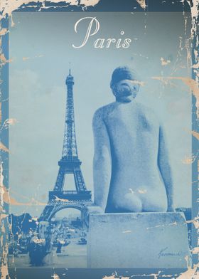 Paris vintage postcards 01