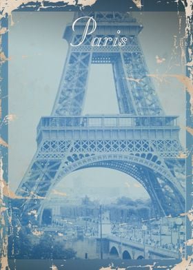 Paris vintage postcards 02