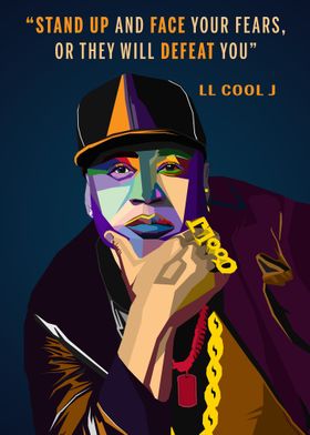 LL Cool J WPAP Pop Art