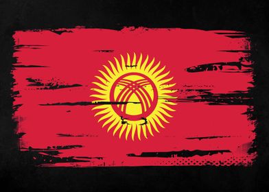 Kyrgyzstan Flag