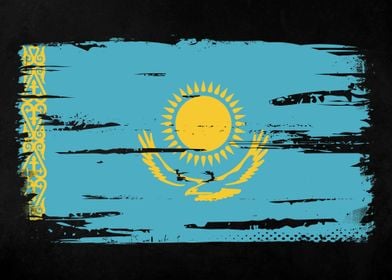 Kazakhstan Flag